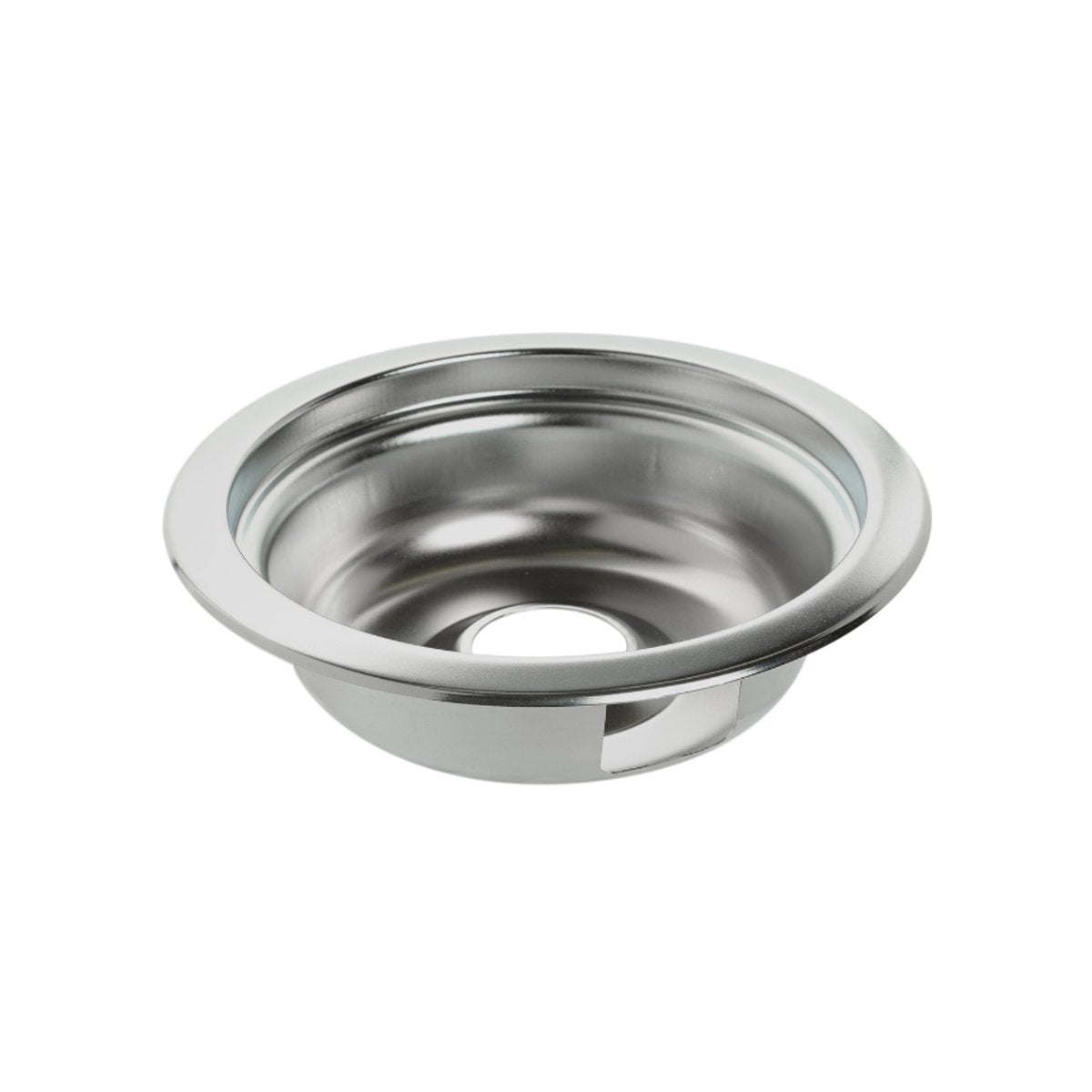 TJCRP6 Bol collecteur de dégouttements chromé, pièce universelle pour cuisinière de 6"