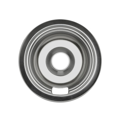 TJCRP6 Bol collecteur de dégouttements chromé, pièce universelle pour cuisinière de 6"
