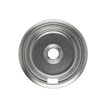 TJCRP8 Chrome Universal Drip Bowl for Oven Range, 8 inch