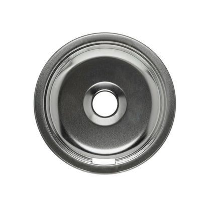 TJCRP8 Chrome Universal Drip Bowl for Oven Range, 8 inch