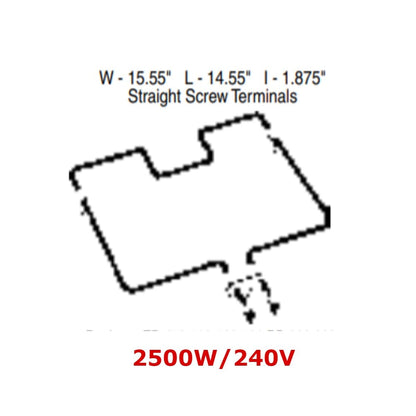 TJUB474 Bake Element Replacement for Frigidaire 200316108
