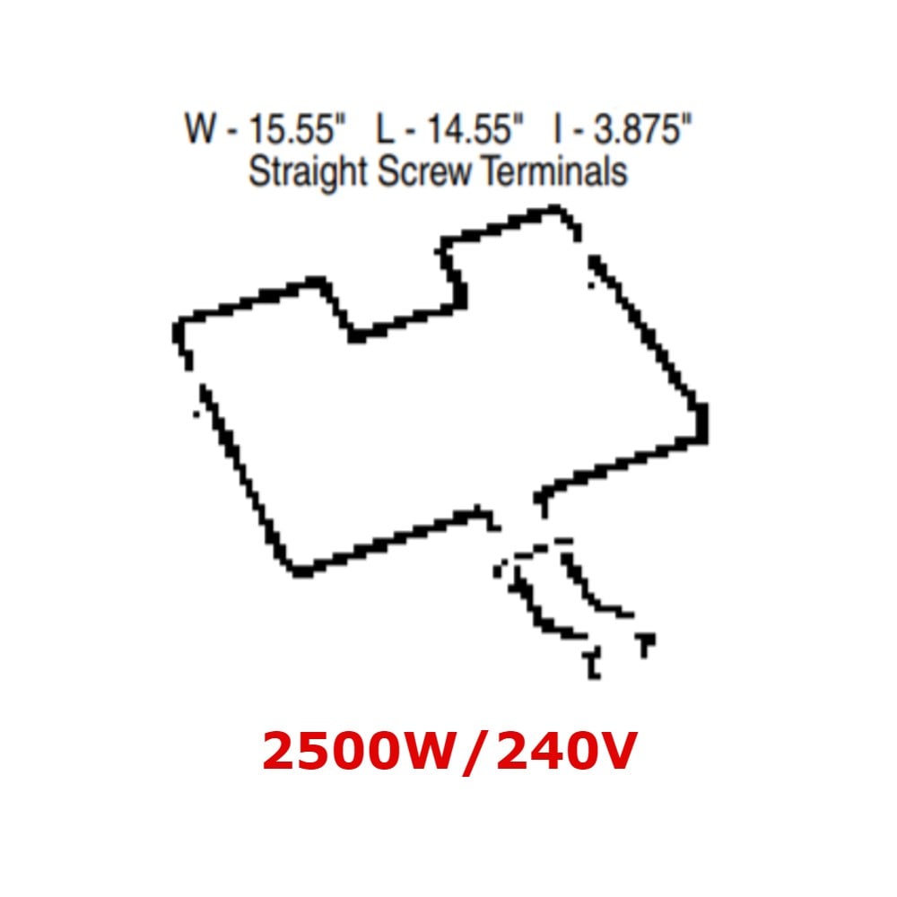 TJUB482 GE Oven Range Bake Element Replacement Part