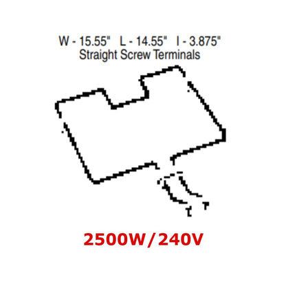 TJUB482 GE Oven Range Bake Element Replacement Part