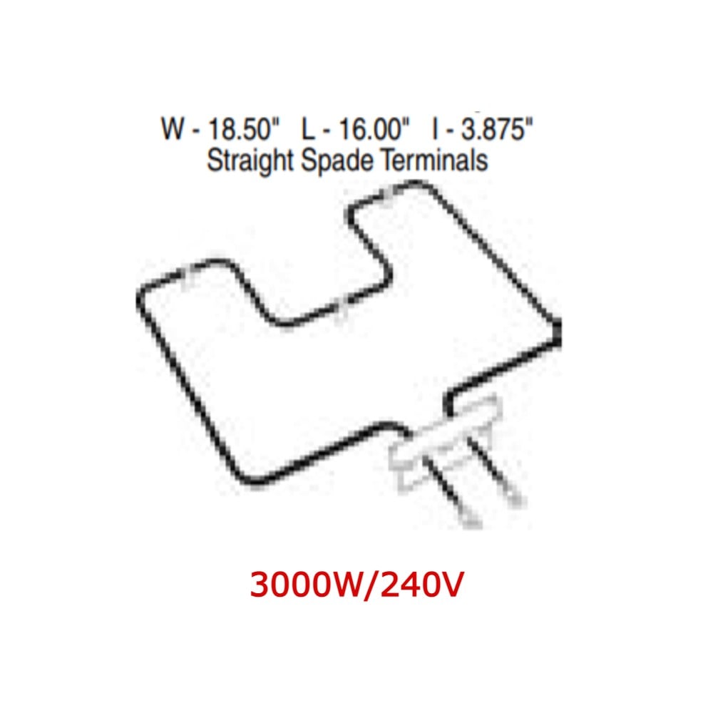 TJUB640 GE Oven Range Bake Element Replacement Part