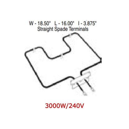TJUB640 GE Oven Range Bake Element Replacement Part