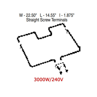 TJUB962 GE Oven Range Bake Element Replacement Part