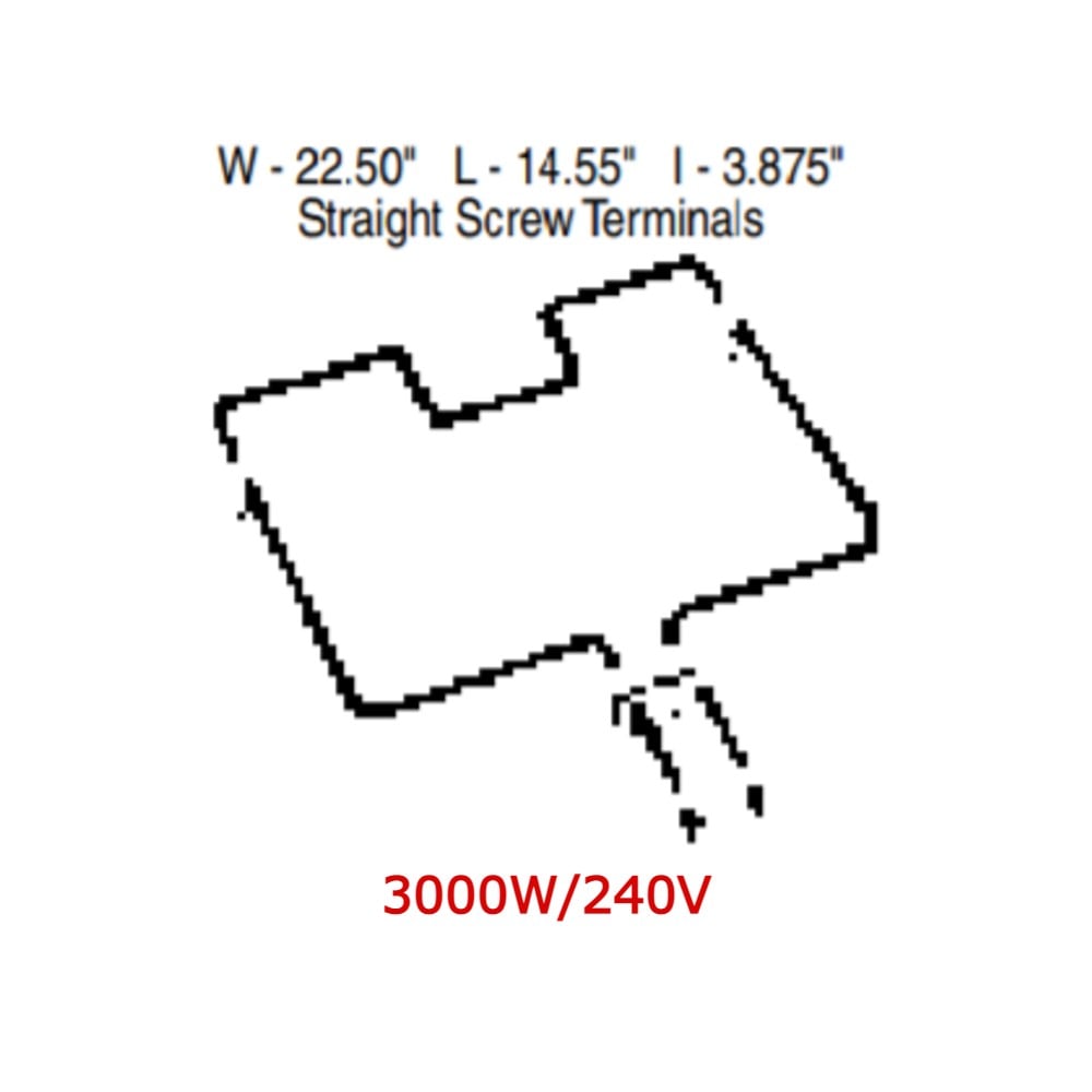 TJUB963 GE Oven Range Bake Element Replacement Part