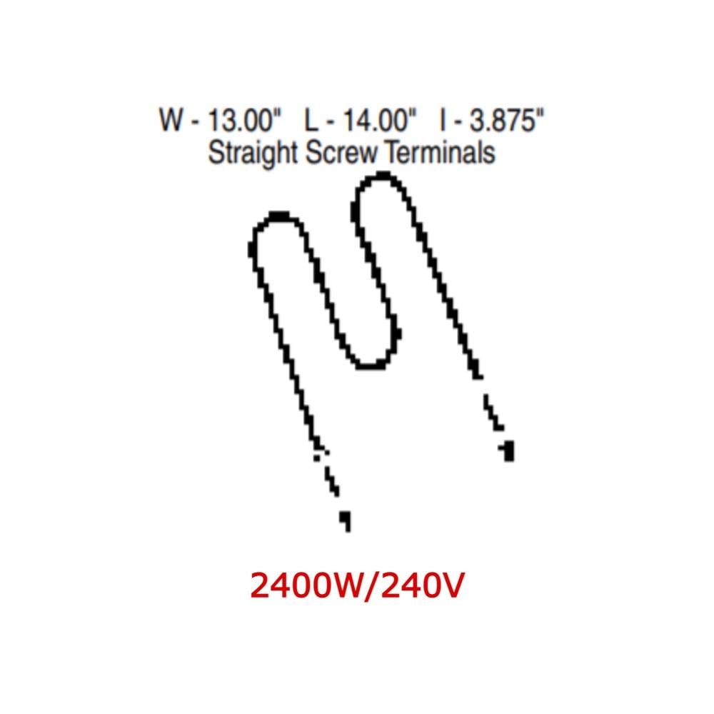 TJUT306 Broil Element - GE Oven Range Replacement Part