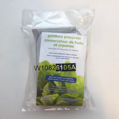 Whirlpool Produce Preserver Starter Kit W10826105A refrigerator freshness kit -2