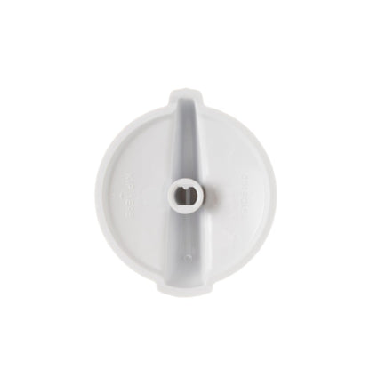 Bouton de brûleur de cuisinière blanc GE WG02L01512