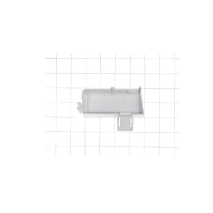 White Left Hand Door Shelf End Cap WG03L00278 for GE Fridge