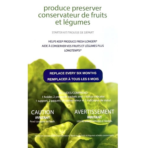 Whirlpool Produce Preserver Starter Kit W10826105A refrigerator freshness kit -1