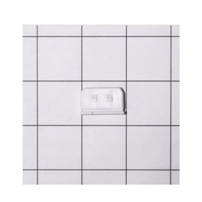 WP2156007 White Bottle Bar End Cap for Whirlpool/Kenmore Fridge