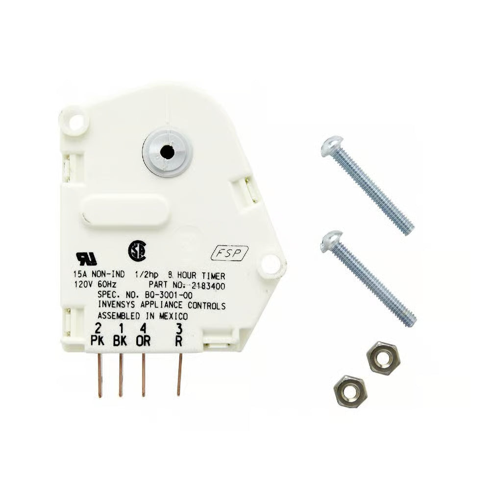 Kit minuterie de dégivrage WP2183400 pour réfrigérateurs Whirlpool