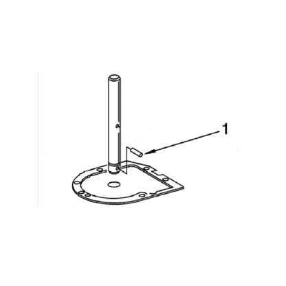 KitchenAid WP9705443 Goupille Cylindrique pour Robot Pâtissier