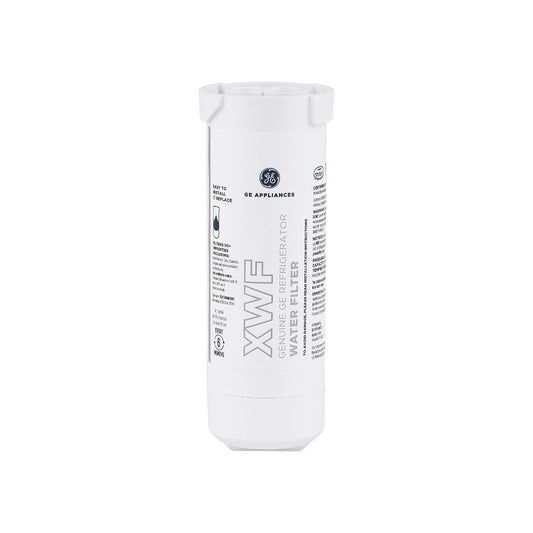 GE XWF refrigerator water filter replacement cartridge without electronic chip
